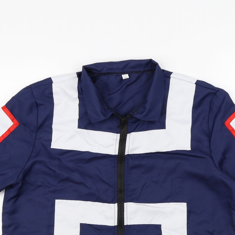 Womens UK Size 2XL Preworn Blue Jacket