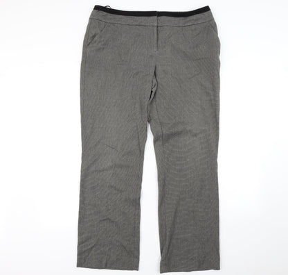 Autonomy Womens Grey   Dress Pants Trousers Size 16 L30 in