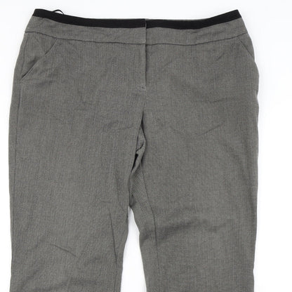Autonomy Womens Grey   Dress Pants Trousers Size 16 L30 in