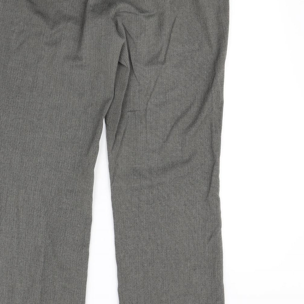 Autonomy Womens Grey   Dress Pants Trousers Size 16 L30 in