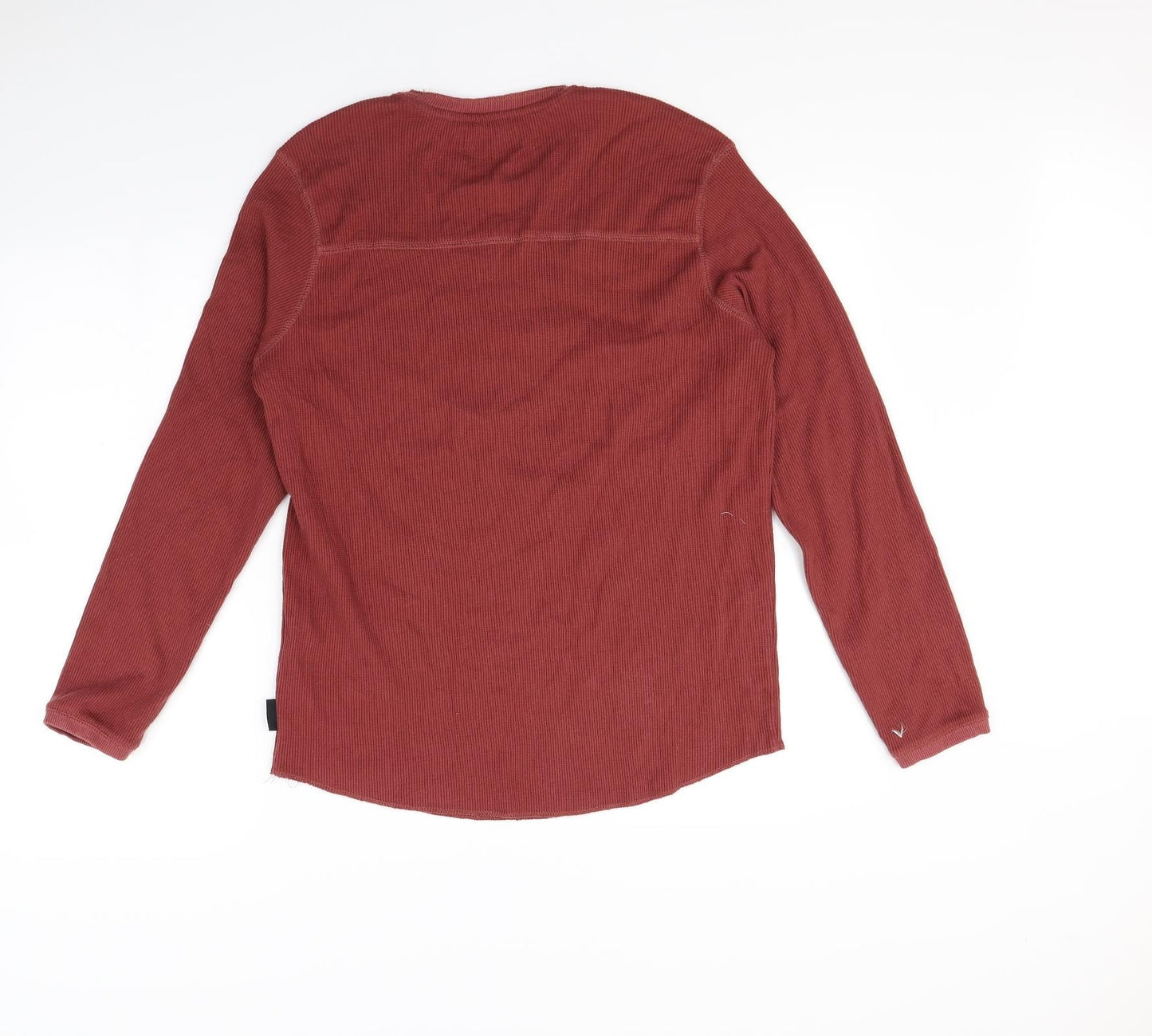 Bershka Mens Red   Pullover Jumper Size M