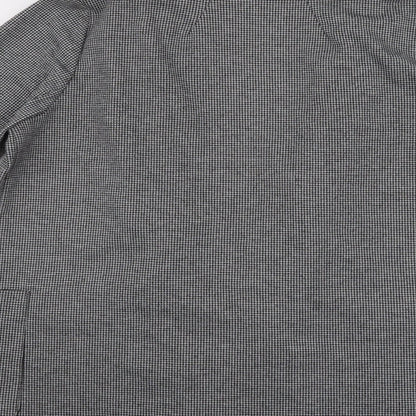 Peacocks Womens Grey   Overcoat Blazer Size 14