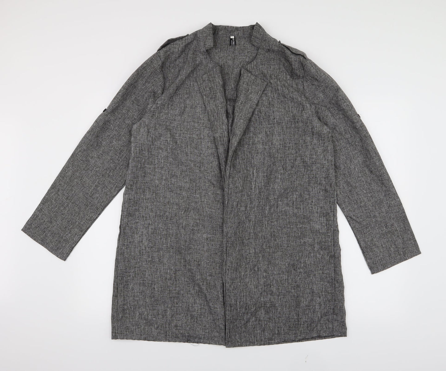 My Dress Room Womens Grey   Cardigan Jumper Size S