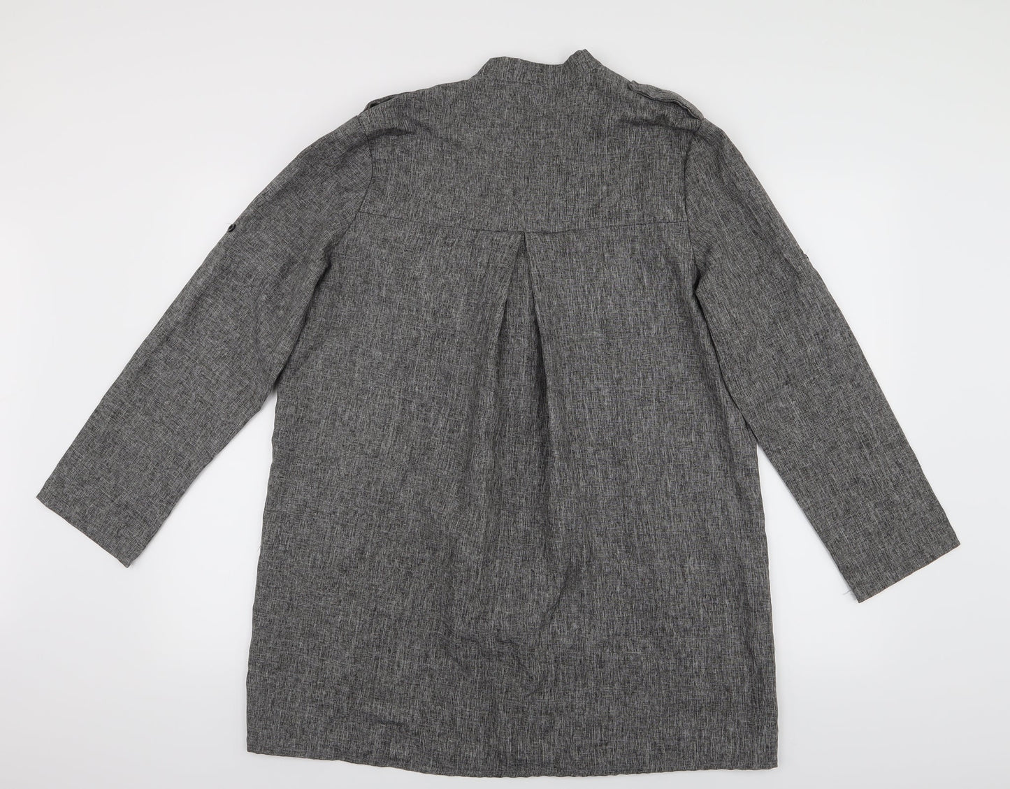 My Dress Room Womens Grey   Cardigan Jumper Size S