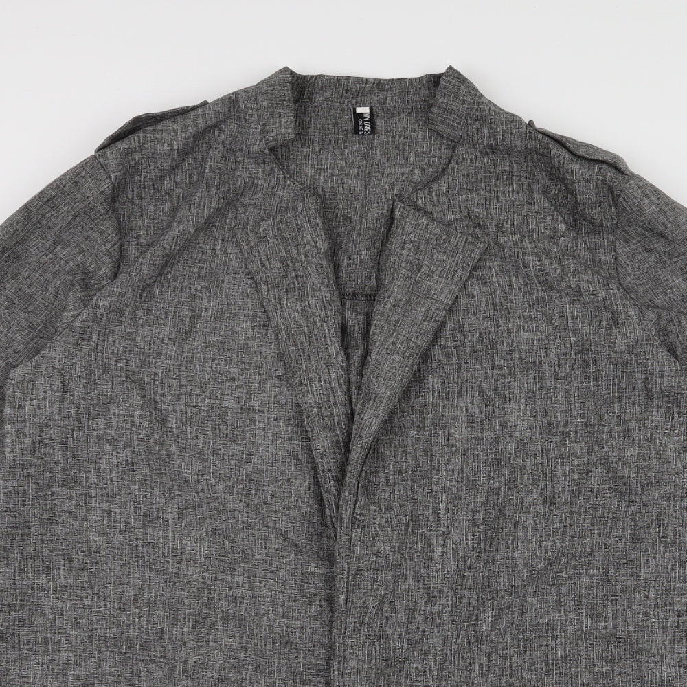 My Dress Room Womens Grey   Cardigan Jumper Size S