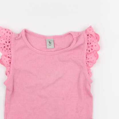 TU Girls Pink   Tunic Tank Size 2-3 Years
