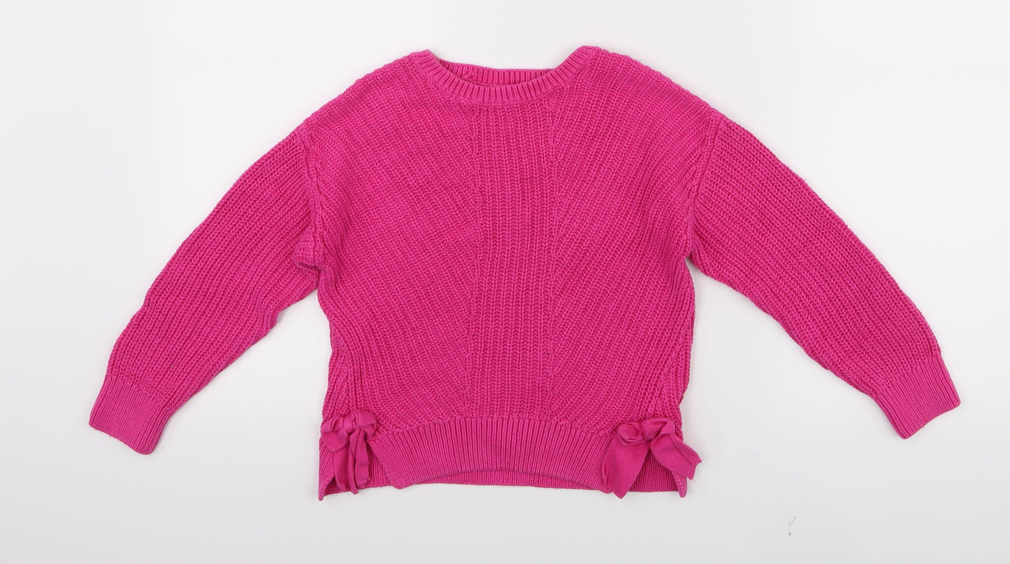 i love girlswear Girls Pink   Pullover Jumper Size 6 Years