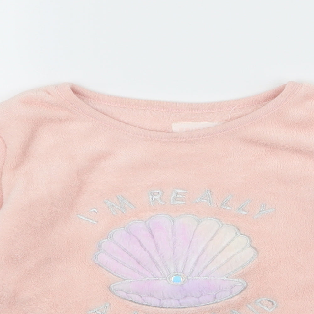 Primark Girls Pink Batik  Top One Piece Size 6-7 Years