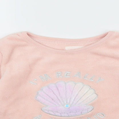 Primark Girls Pink Batik  Top One Piece Size 6-7 Years