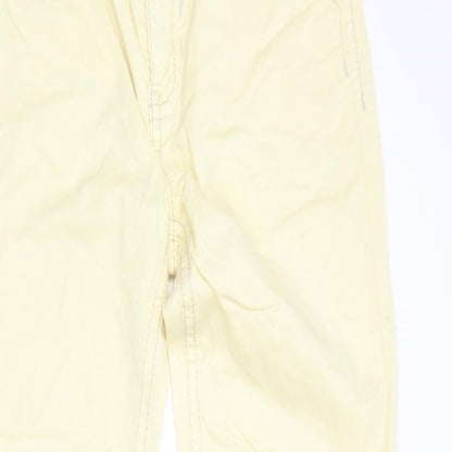 Blue Fire Womens Yellow   Skinny Jeans Size 12 L29 in