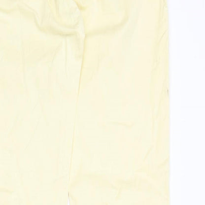 Blue Fire Womens Yellow   Skinny Jeans Size 12 L29 in