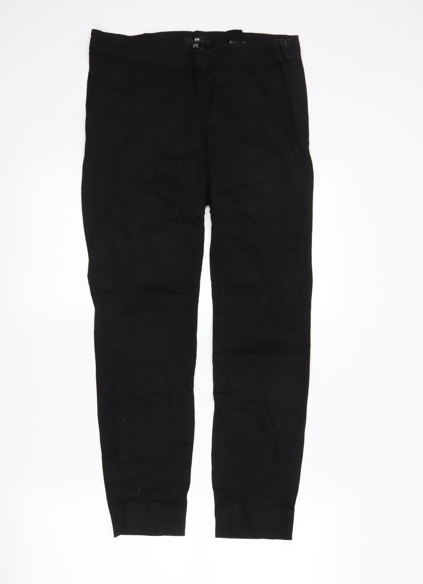 H&M Womens Black   Skinny Jeans Size 12 L28 in