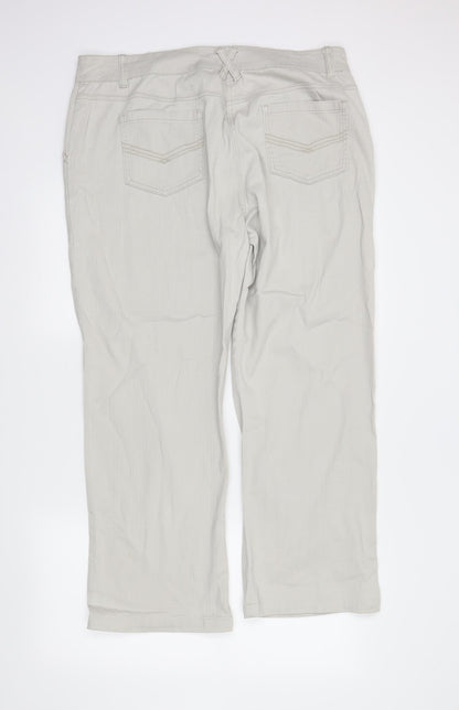 George Womens Beige   Trousers  Size 18 L26 in