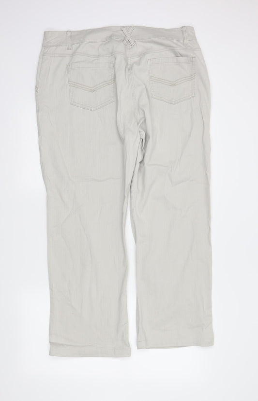George Womens Beige   Trousers  Size 18 L26 in