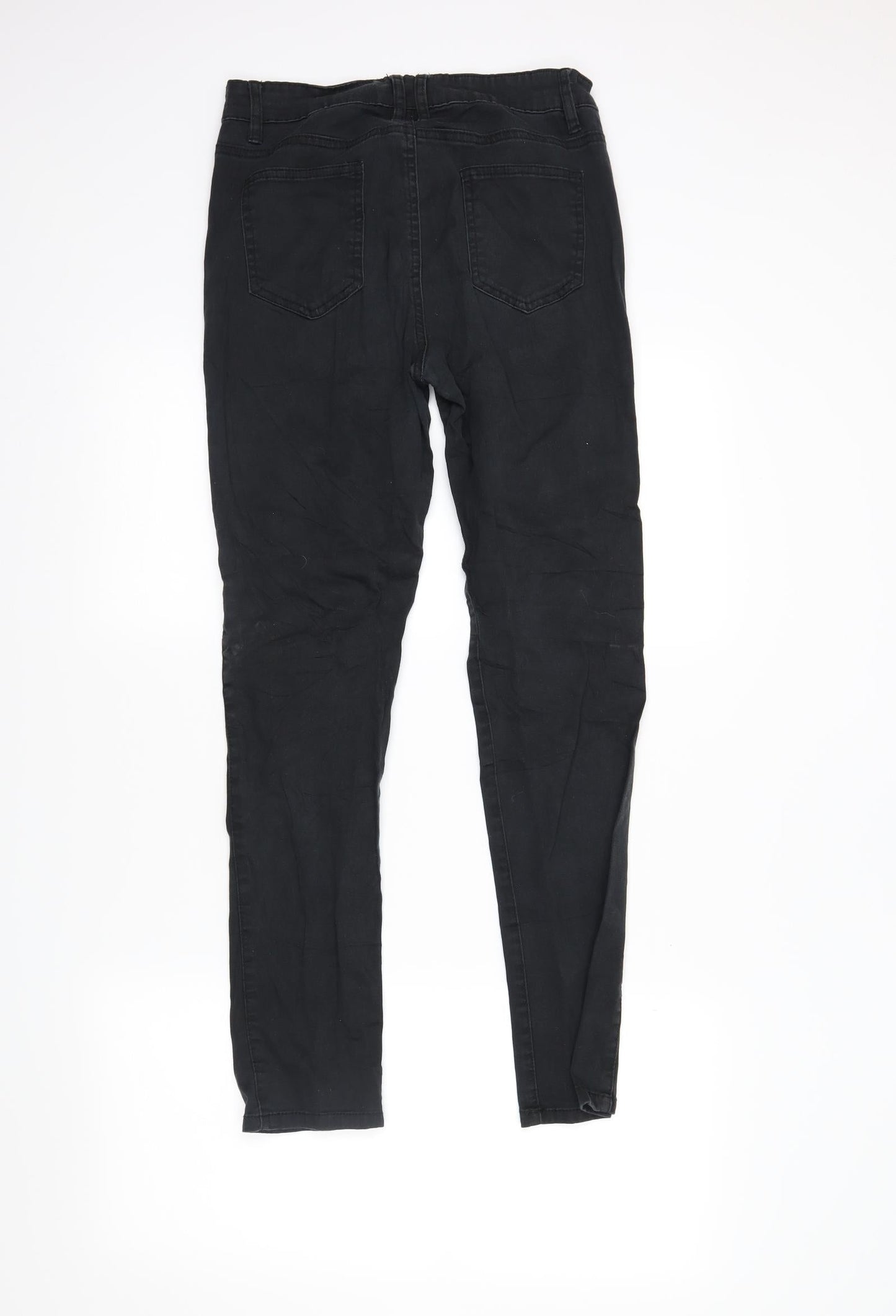 Womens UK Size 8 Janina Regular Fit Skinny Black Jeans