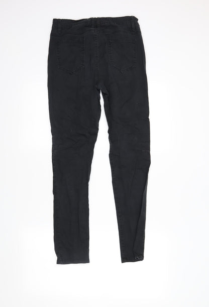 Womens UK Size 8 Janina Regular Fit Skinny Black Jeans