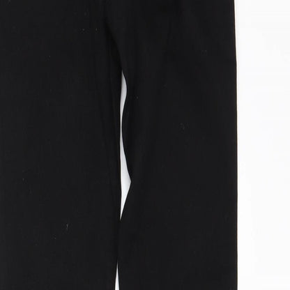 Womens UK Size 8 denimco Regular Fit Skinny Black Jeans
