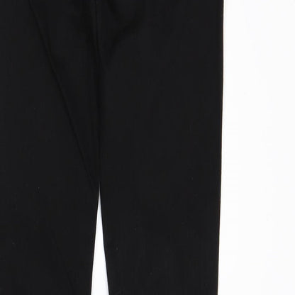 Womens UK Size 8 denimco Regular Fit Skinny Black Jeans