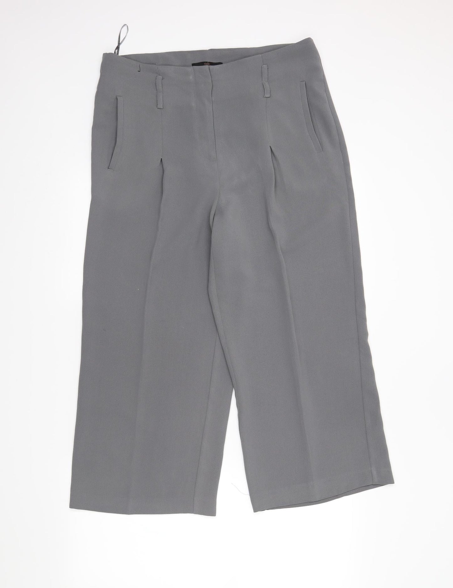 Womens UK Size 12 NEXT Regular Fit  Grey Trousers