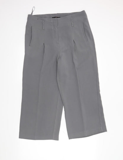 Womens UK Size 12 NEXT Regular Fit  Grey Trousers