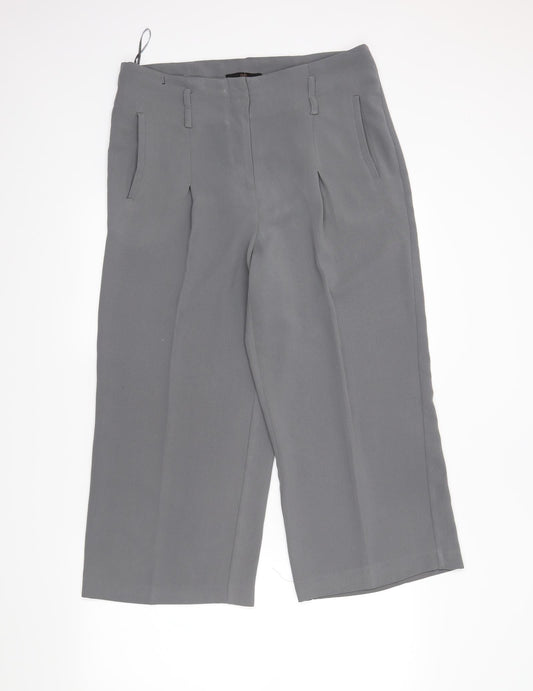 Womens UK Size 12 NEXT Regular Fit  Grey Trousers