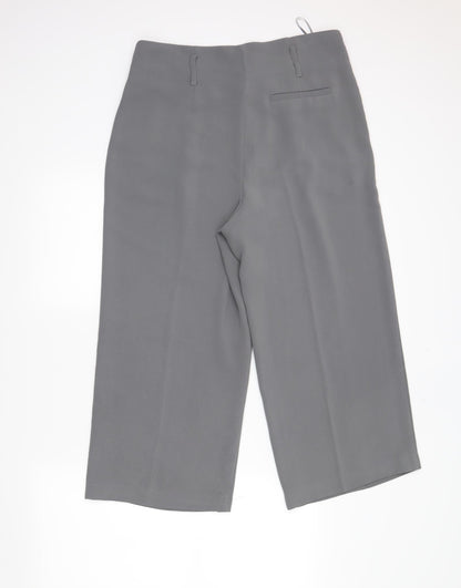 Womens UK Size 12 NEXT Regular Fit  Grey Trousers