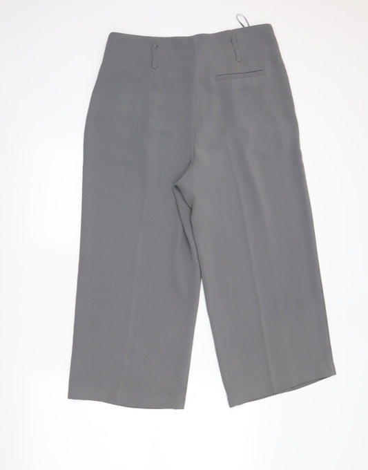 Womens UK Size 12 NEXT Regular Fit  Grey Trousers