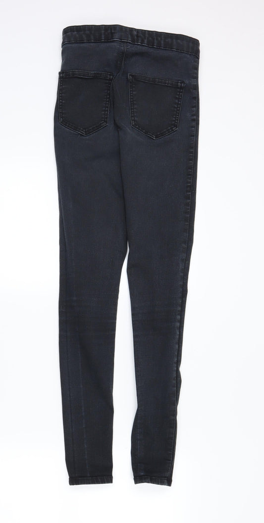 Topshop Womens Black   Skinny Jeans Size 26 in L32 in