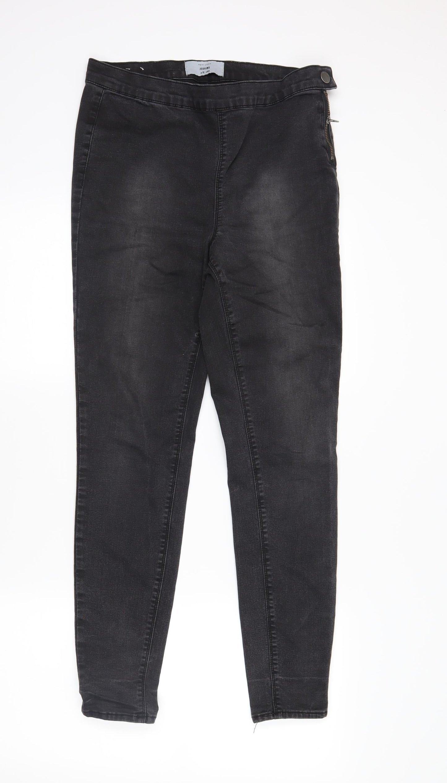 Womens UK Size 12 newlook Regular Fit Jegging Black Jeans