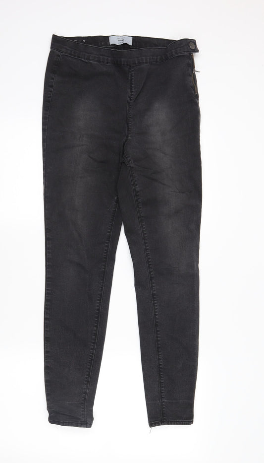 Womens UK Size 12 newlook Regular Fit Jegging Black Jeans