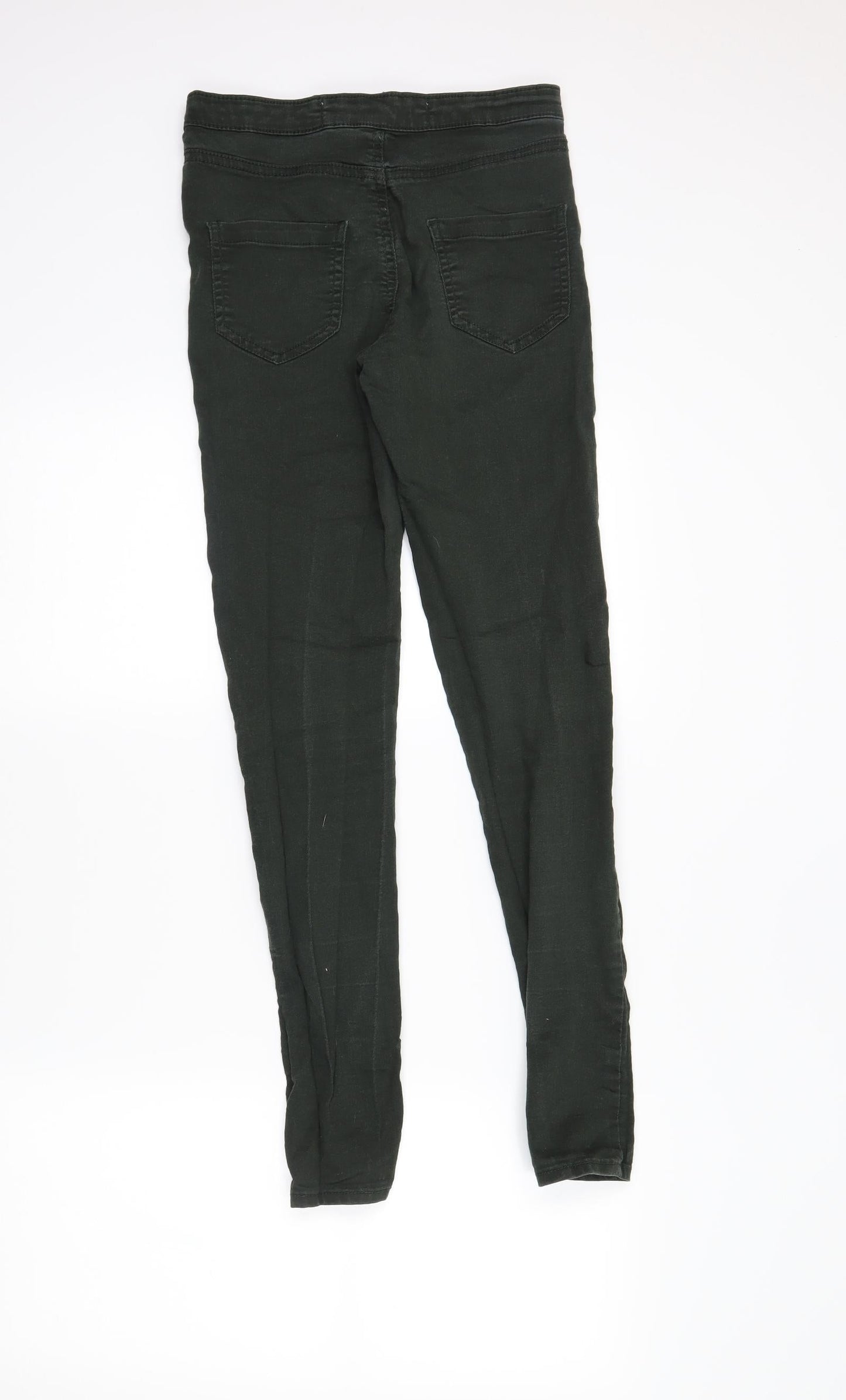 Womens UK Size 6 denimco Regular Fit Jegging Green Jeans