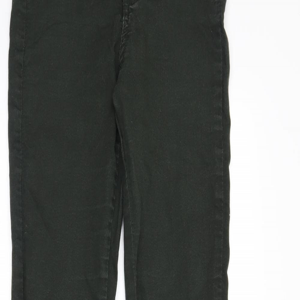 Womens UK Size 6 denimco Regular Fit Jegging Green Jeans