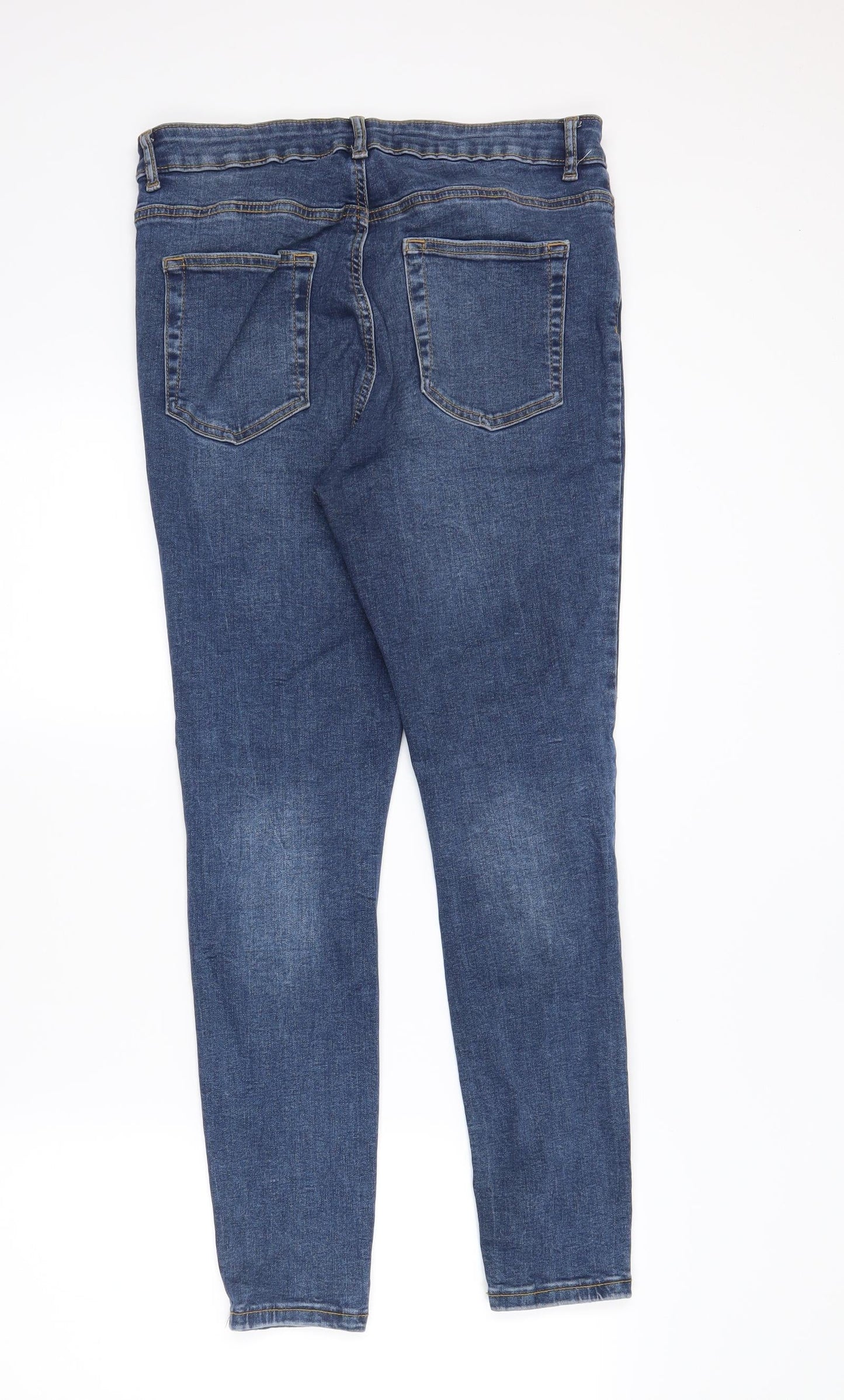 Womens UK Size 14 denimCo Regular Fit Skinny Blue Jeans