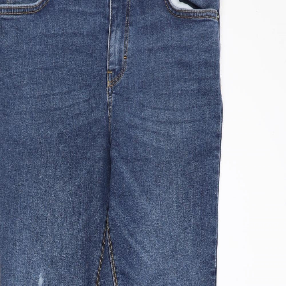 Womens UK Size 14 denimCo Regular Fit Skinny Blue Jeans