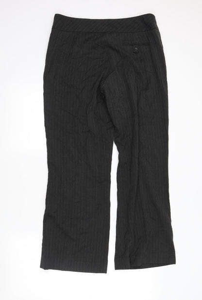 Womens UK Size 12 Debenhams Regular Fit  Grey Trousers