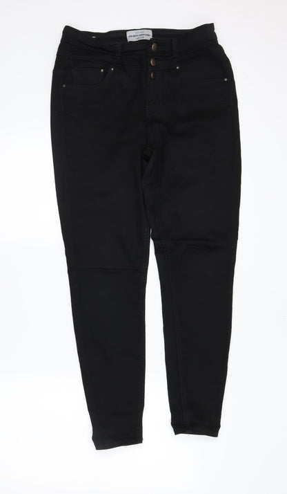 Womens UK Size 12 newlook Regular Fit Skinny Black Jeans