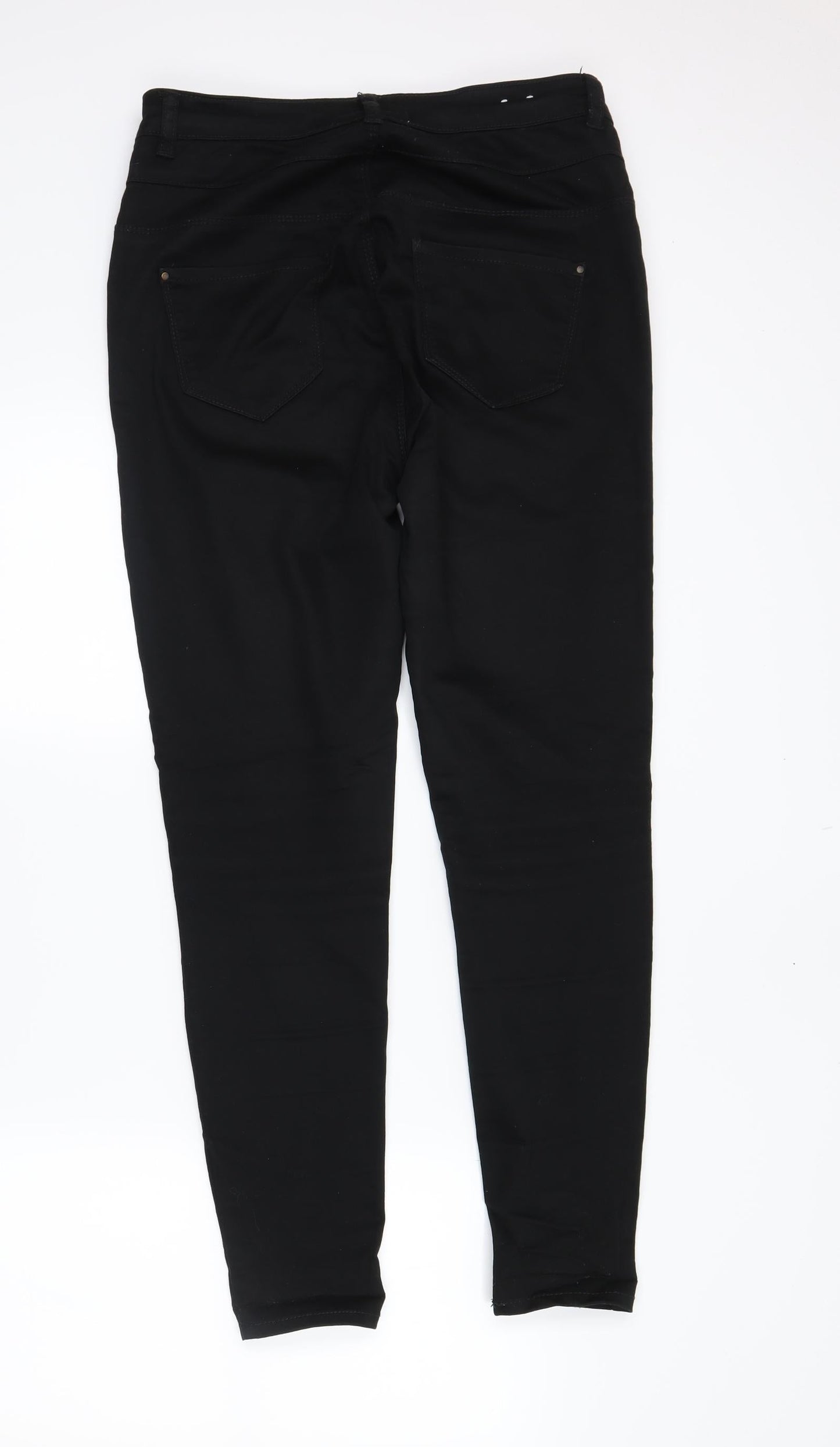 Womens UK Size 12 newlook Regular Fit Skinny Black Jeans