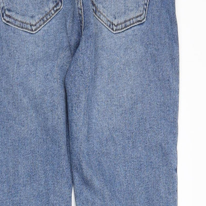 Womens UK Size 6 denimCo Regular Fit Mom Blue Jeans