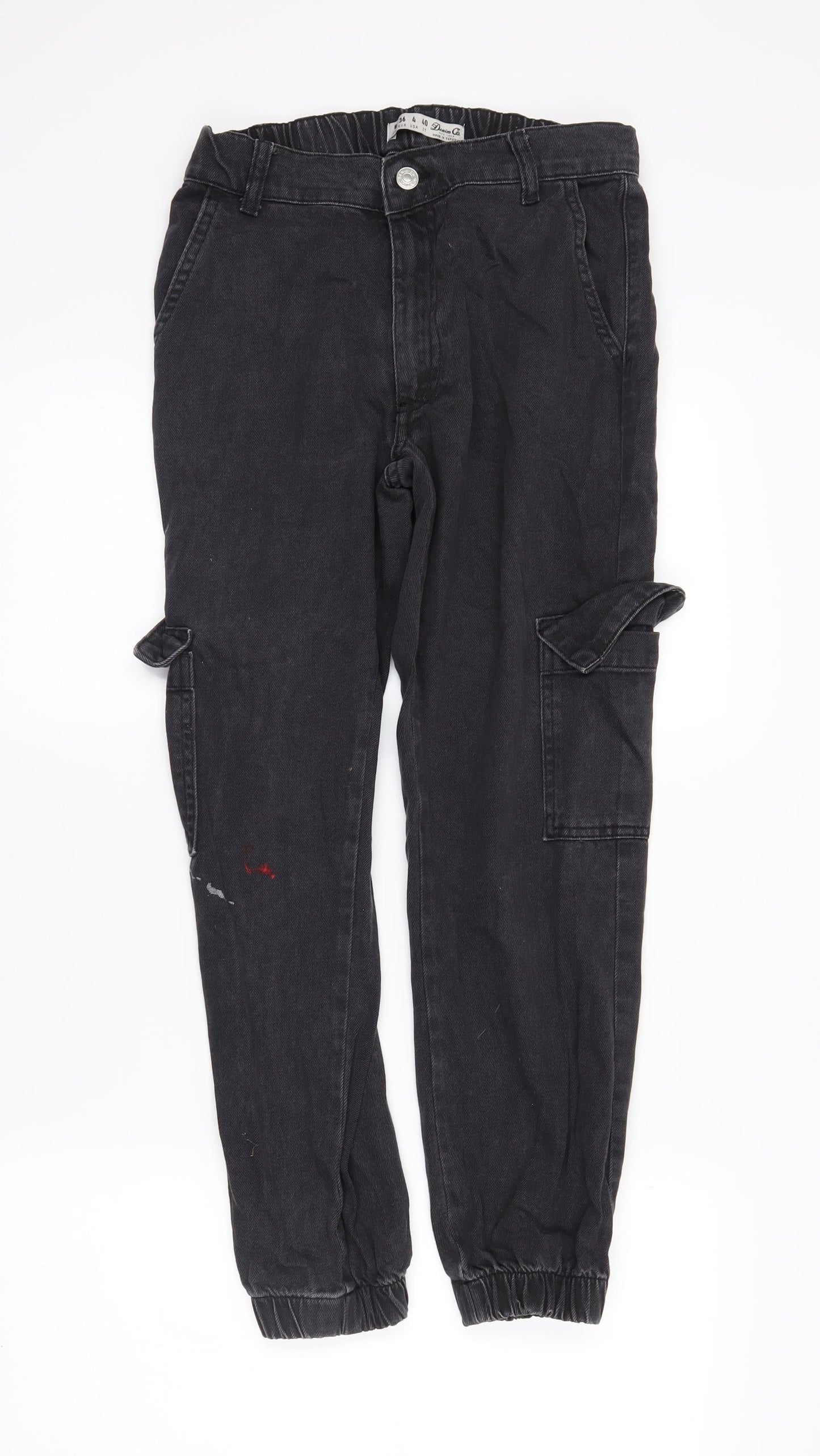 Womens UK Size 8 denimco Regular Fit Jegging Blue Jeans