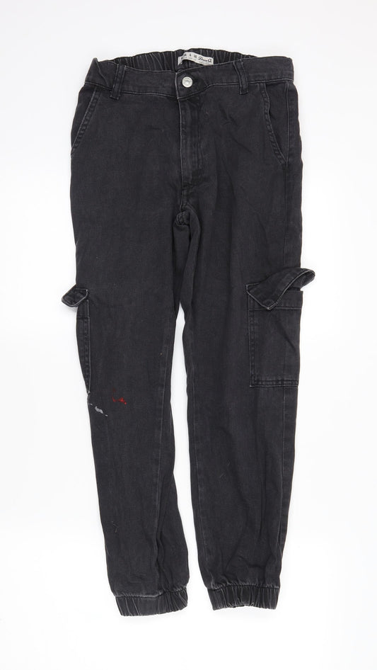 Womens UK Size 8 denimco Regular Fit Jegging Blue Jeans