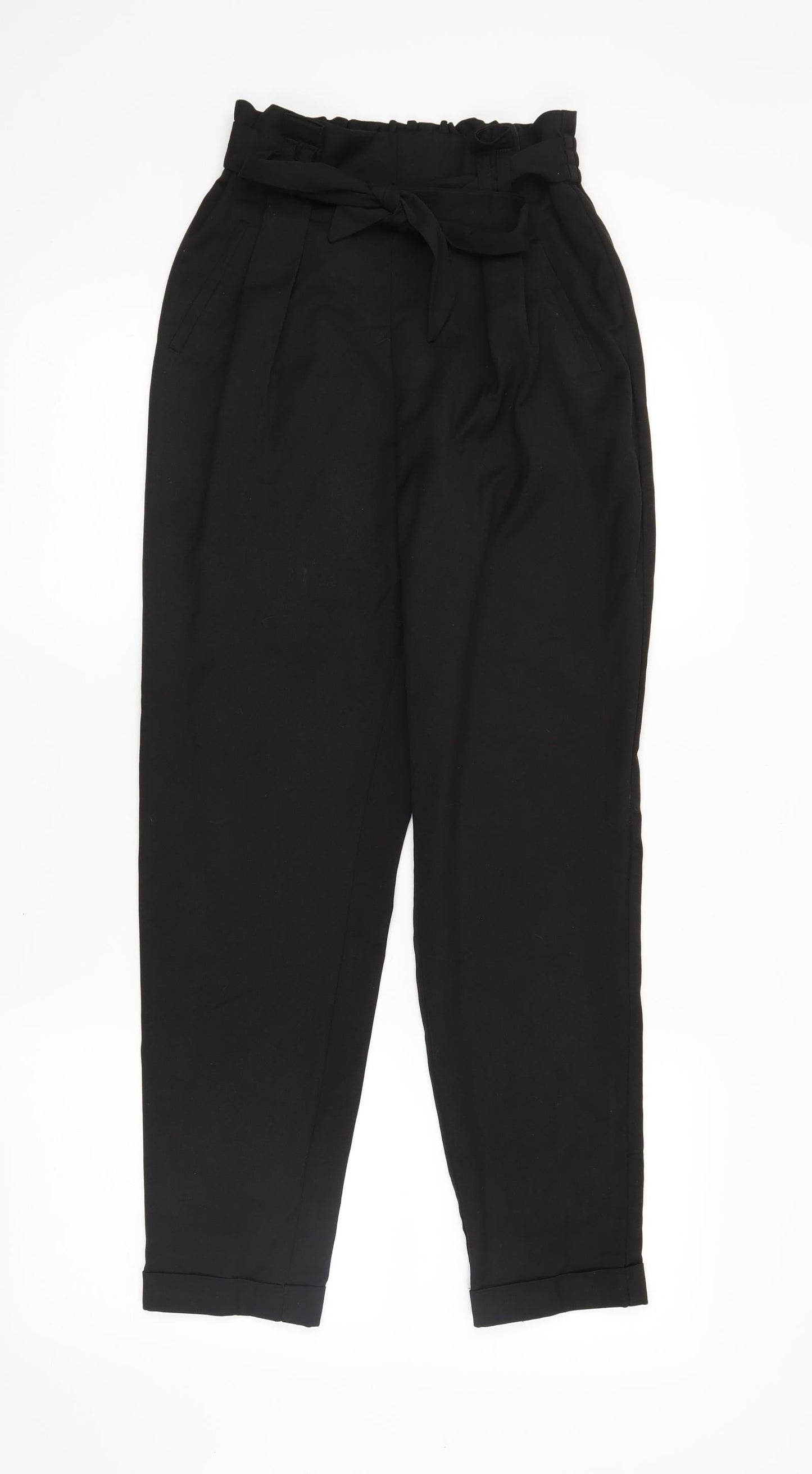 Primark Womens Black   Trousers  Size 6 L26 in