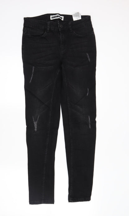 Noisy may Mens Black  Denim Skinny Jeans Size 30 in L29 in