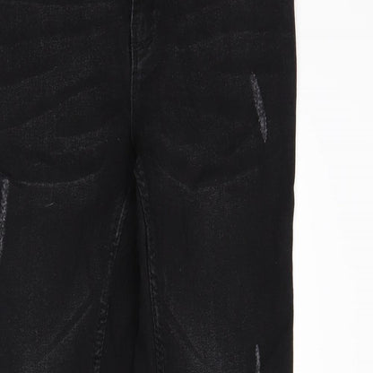 Noisy may Mens Black  Denim Skinny Jeans Size 30 in L29 in