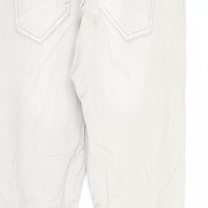 Multiples Womens Beige   Cropped Trousers Size 16 L26 in