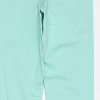 CC Womens Green  Denim Straight Jeans Size 16 L28 in