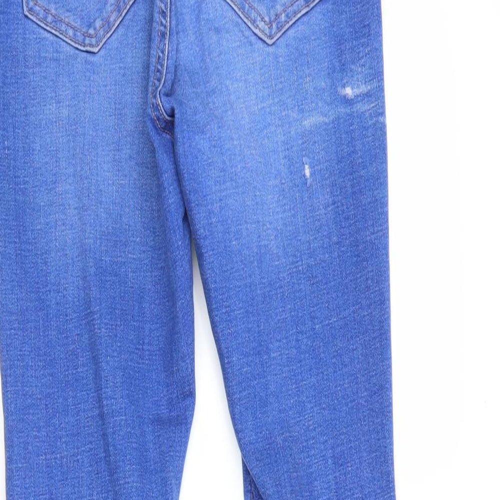 Womens UK Size 8 DenimCo Regular Fit Skinny Blue Jeans
