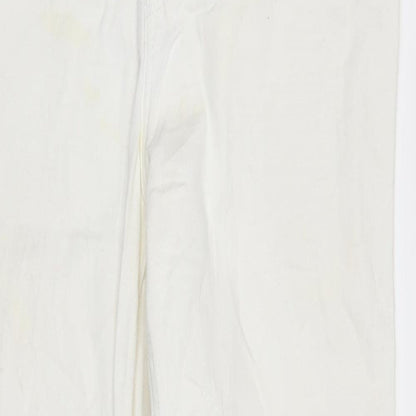 Lee Womens White  Denim Skinny Jeans Size 30 in L31 in