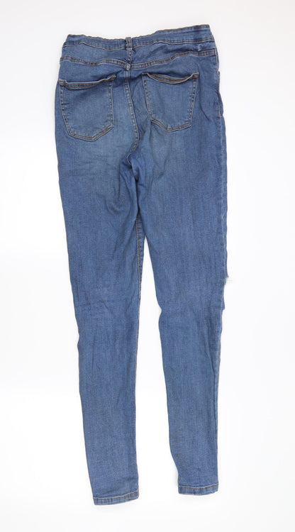 Womens UK Size 14 DenimCo Regular Fit Skinny Blue Jeans
