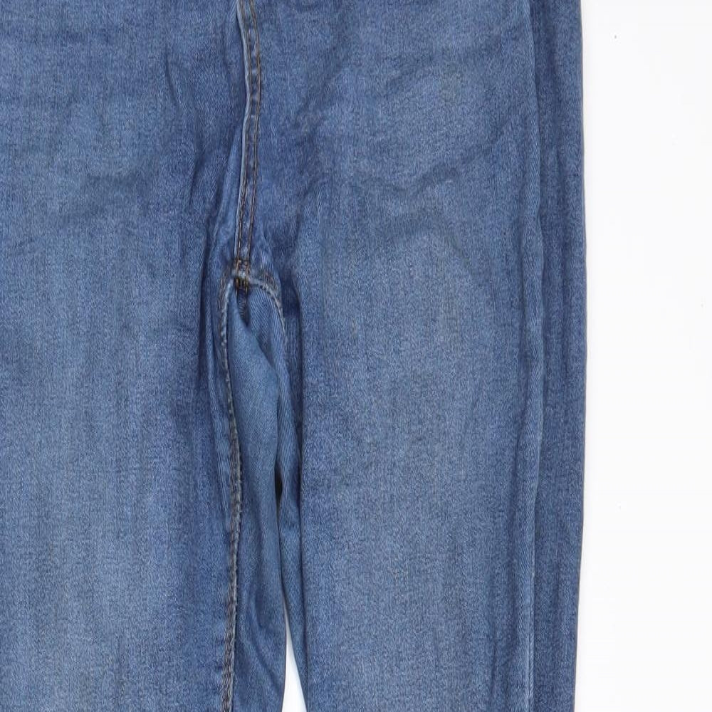 Womens UK Size 14 DenimCo Regular Fit Skinny Blue Jeans