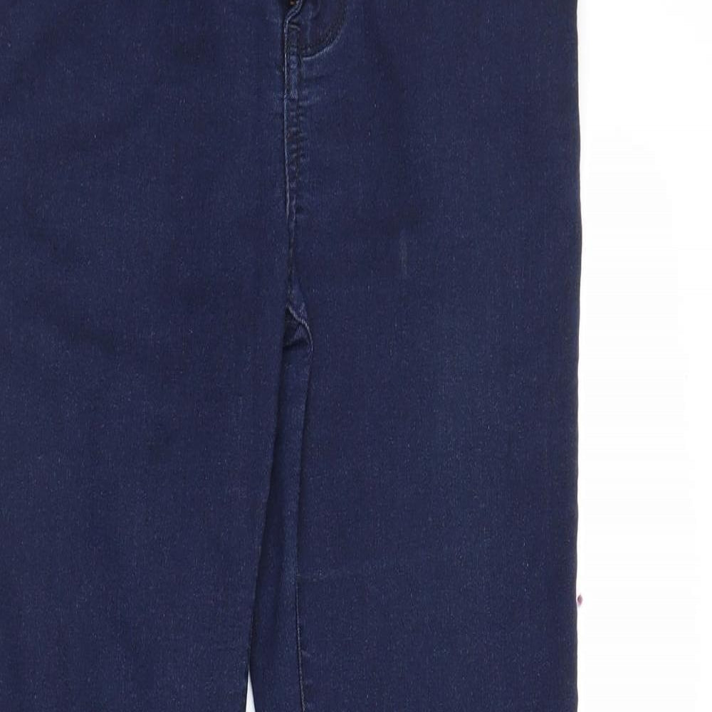 Womens UK Size 8 yesyes Regular Fit Skinny Blue Jeans